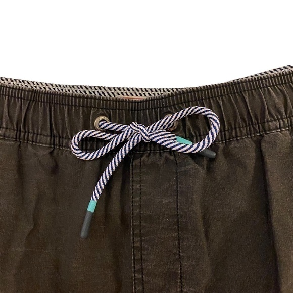 PARTY PANTS Solids Preppy Shorts Dark Gray Men’s Size XL Extra Large - Picture 3 of 8